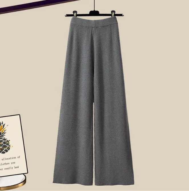 Stylish 3pc Knitted Sweater and Pants Set