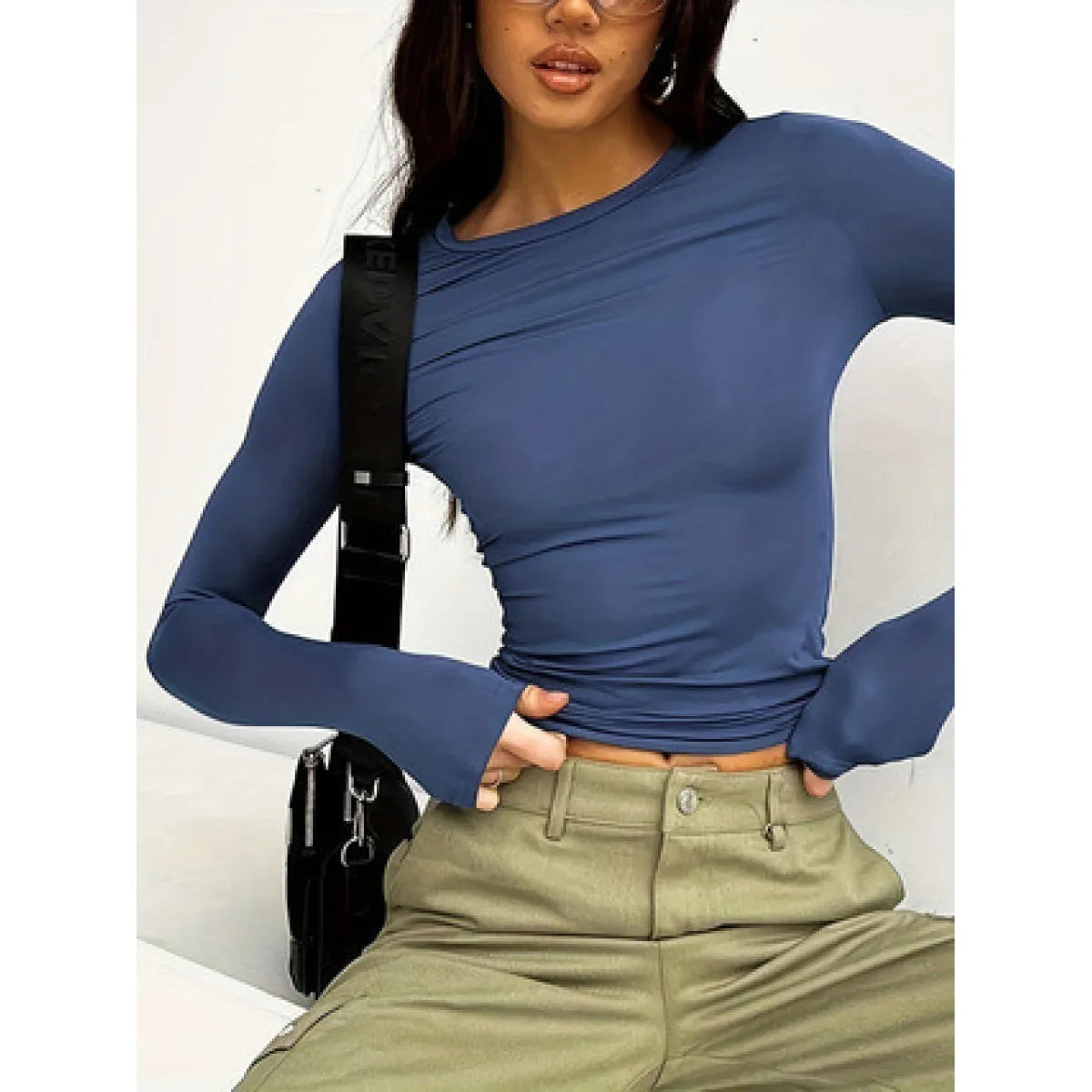 Stylish Pullover Crop Top