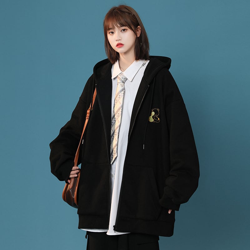 Cubs Playful Loose Cardigan - Women's Fashion Jacket