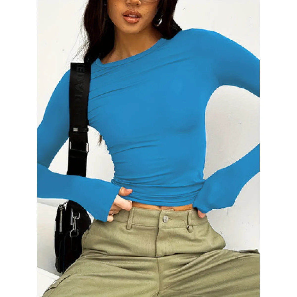 Stylish Pullover Crop Top