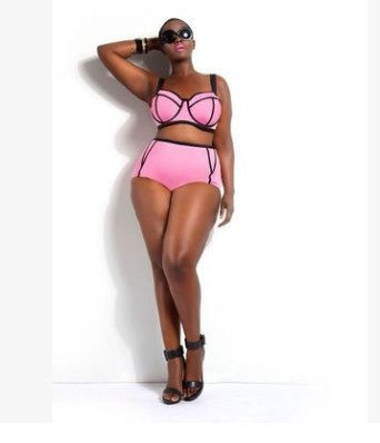 Elegant Curves Two-Piece Swimsuit
