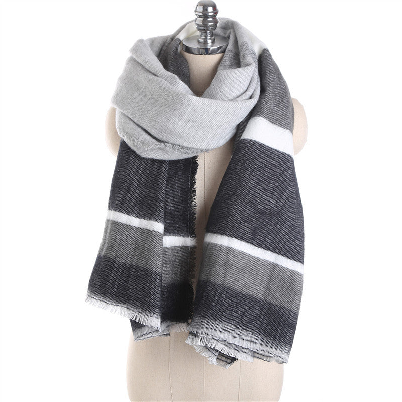 Classic Cashmere-Feel Shawl