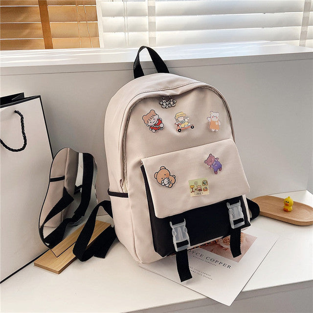Color Pop Cartoon Backpacks
