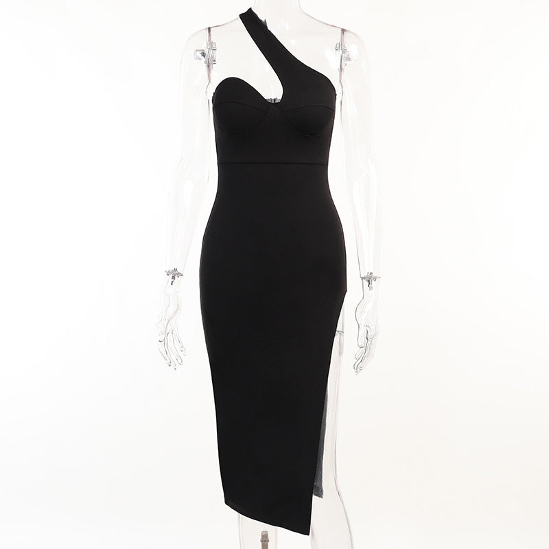 Elegant Off-Shoulder Spring Dress