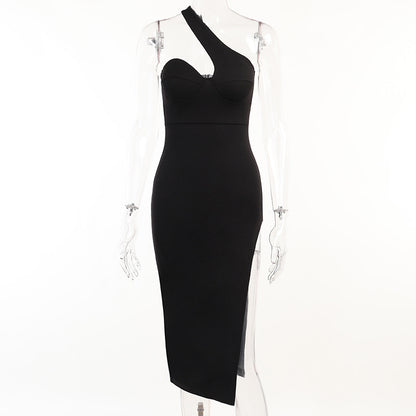 Elegant Off-Shoulder Spring Dress
