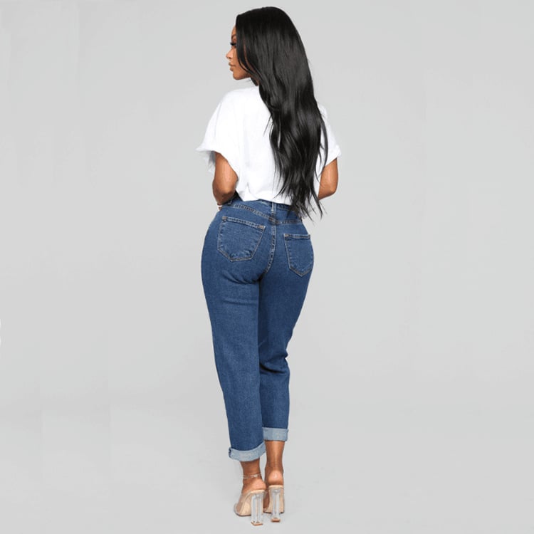 Comfort Fit High-Waist Women's Denims