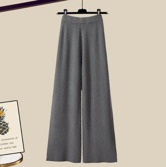 Stylish 3pc Knitted Sweater and Pants Set