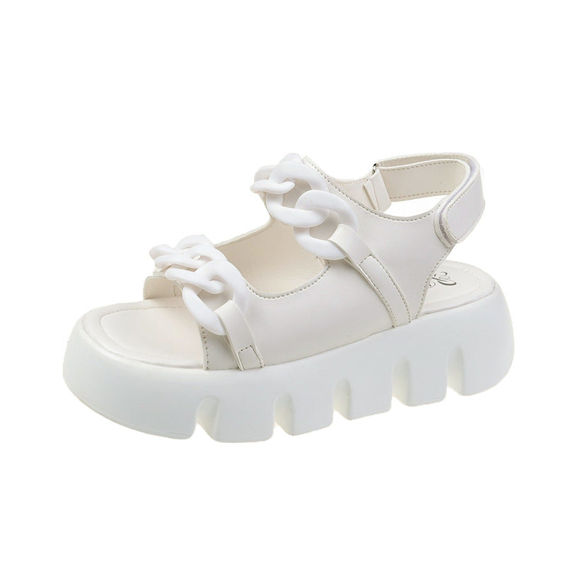 Elegant Thick-Soled Sandal