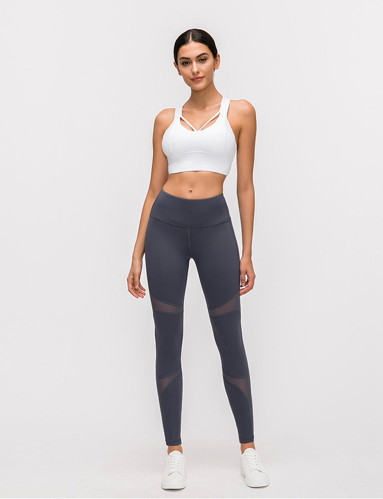 Luxury Women's Cross-Back Fitness Bra